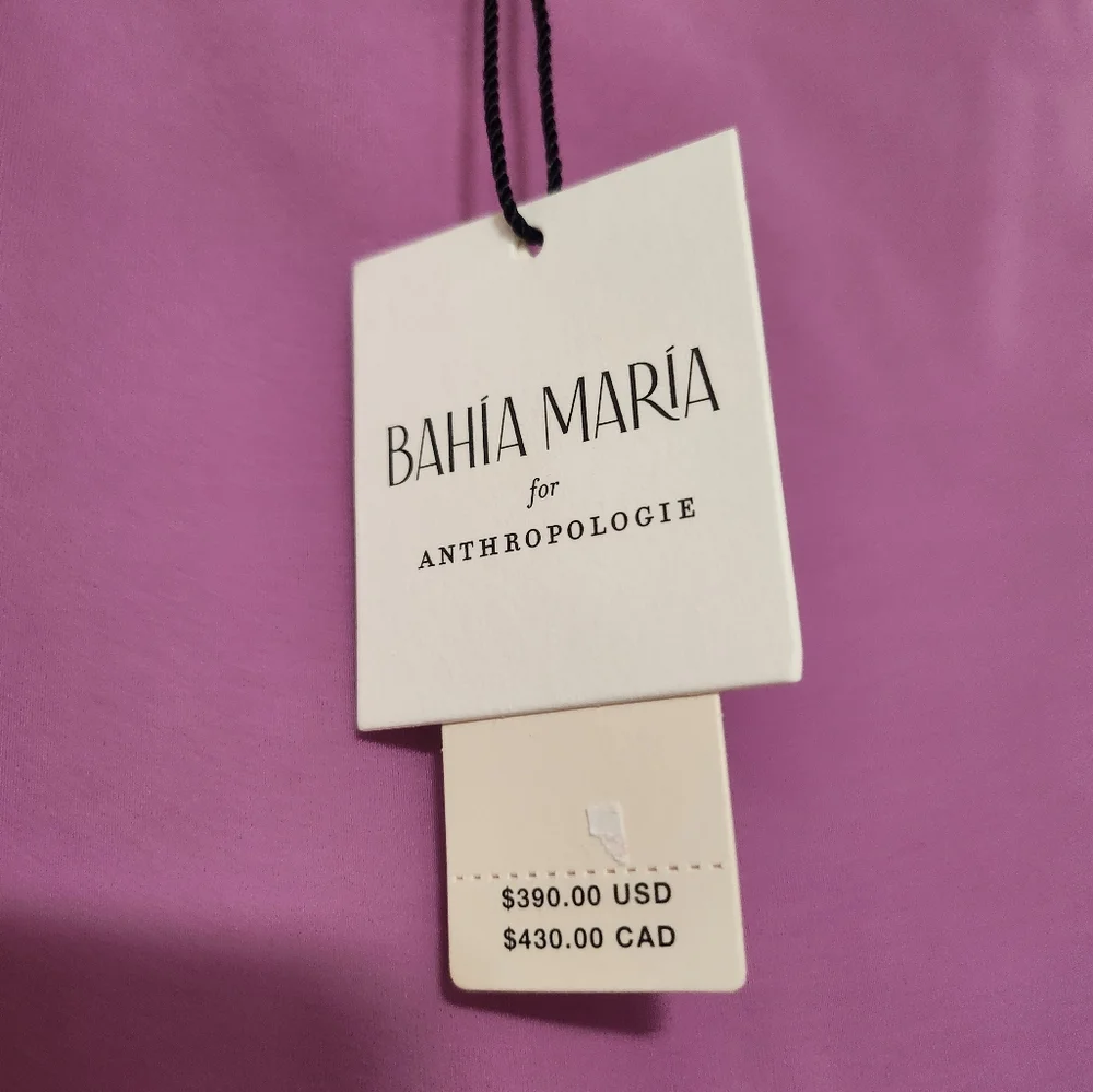 SOLD FIRM Bahia Maria x Anthropologie Maui Strapless Dress - Picture 15 of 17